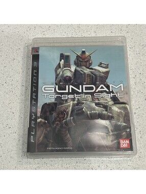 PS3 Mobile Suit Gundam Target in Sight Japan PlayStation 3 CIB